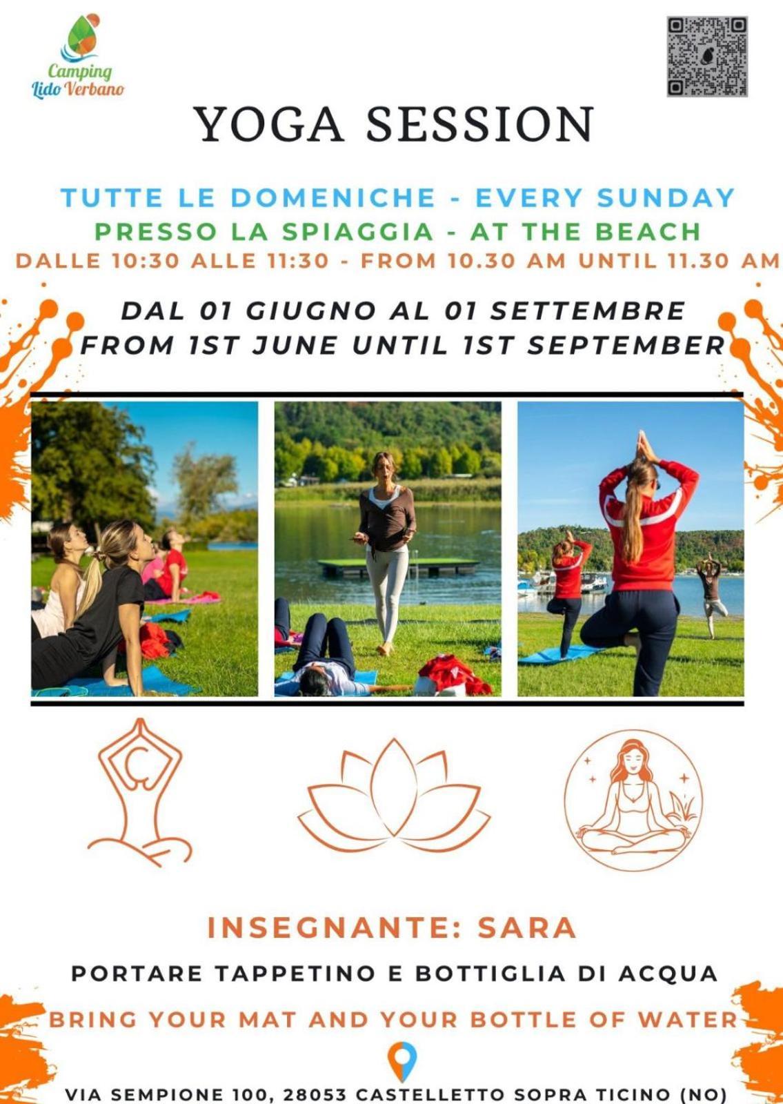Camping Lido Verbano Castelletto sopra Ticino Extérieur photo